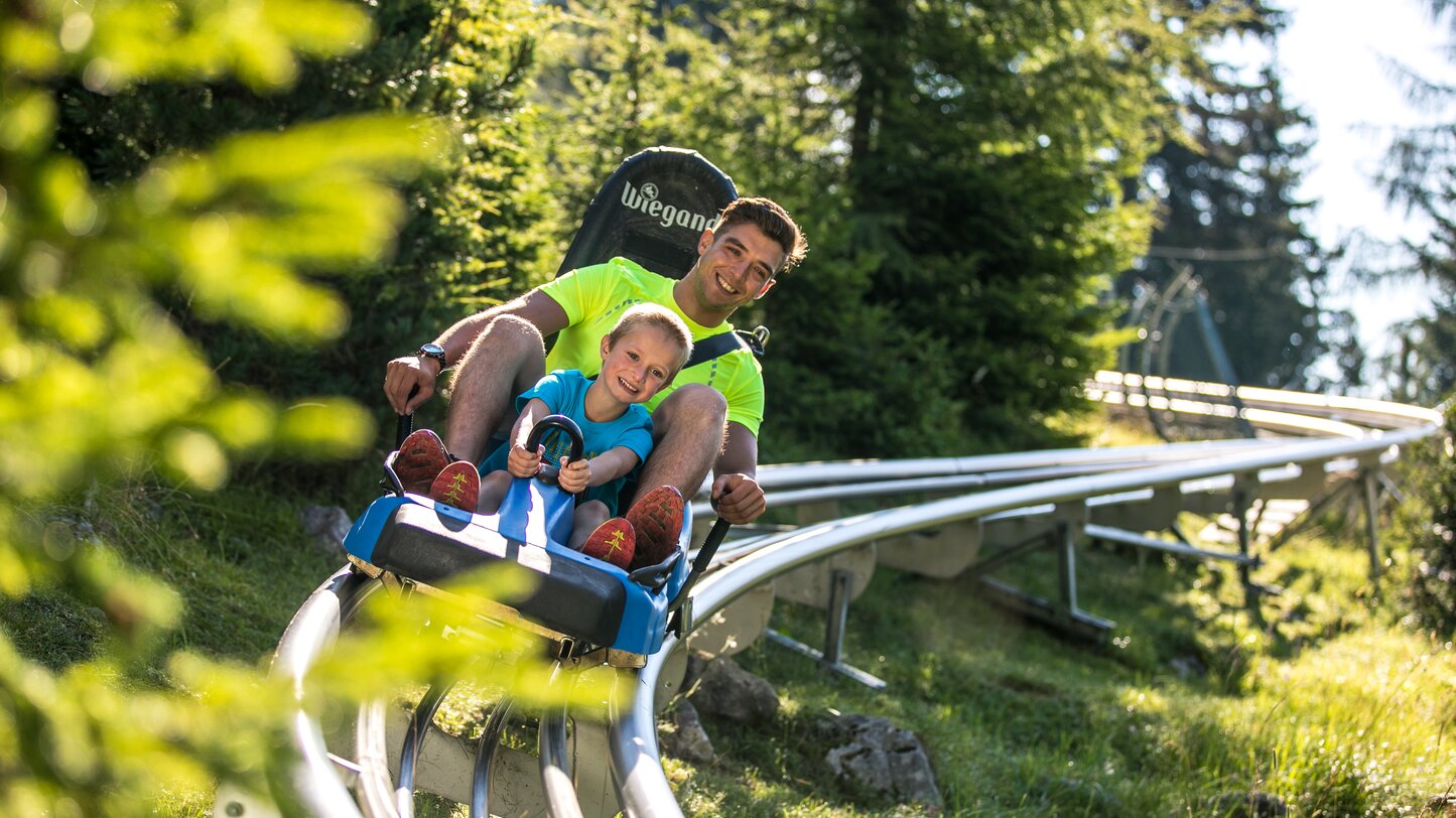 Alpine Coaster the summer rollercoaster in Gardon